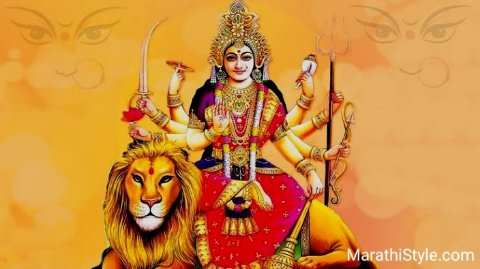 Navratri Wishes In Marathi